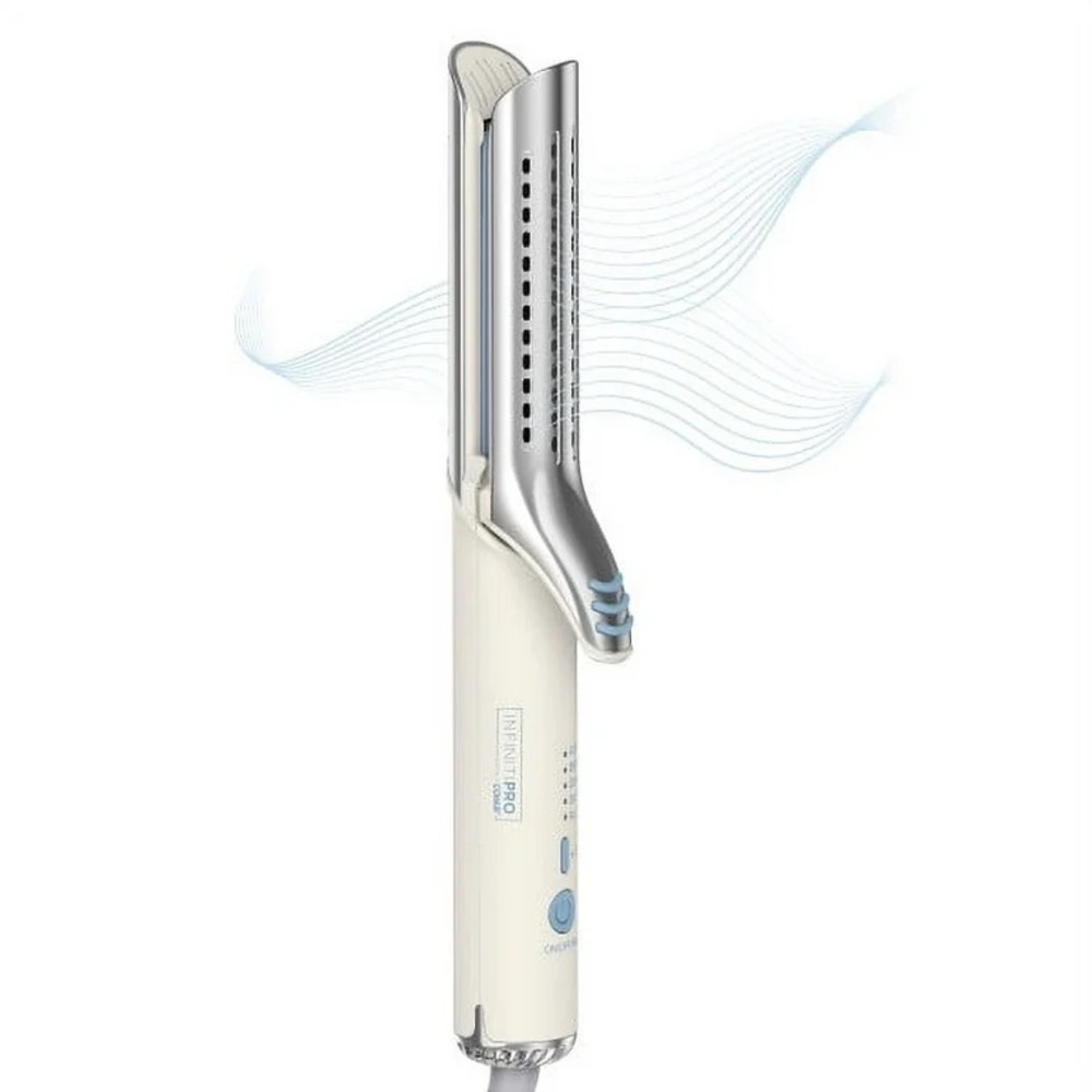 Conair InfinitiPRO 2-in-1 Cool Air Curling Iron and Flat Iron Luxe